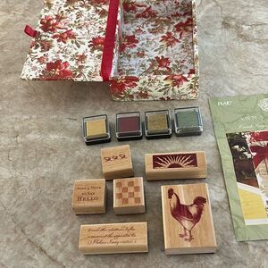 Anna Griffen Rooster Stamp Set